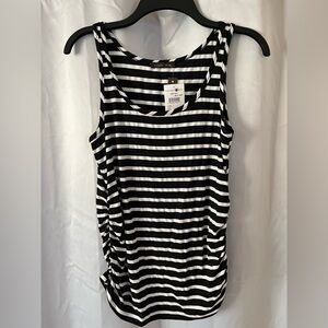 Emily Blu Striped Tank Top